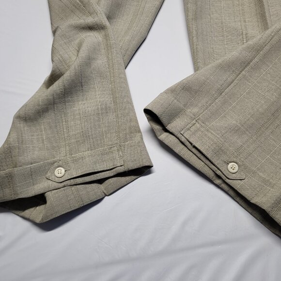 Vintage Smokey Joes Mens Dress Pants Baggy 40X32 (Fit 41 X 30 ) Relaxed Wide Leg - Picture 7 of 16